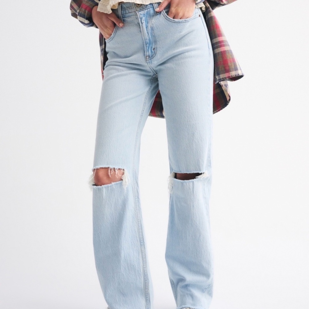 Abercrombie & Fitch 90s Relaxed High Rise